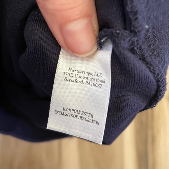 Hartstrings Navy Athletic Jacket Red White Stripe High Quality Size 3T. … - Picture 5 of 8